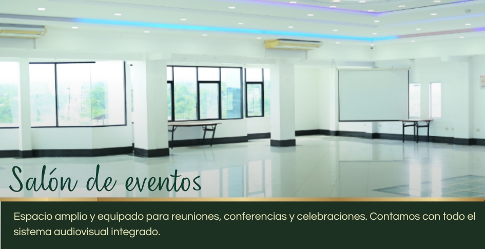 salón de eventos